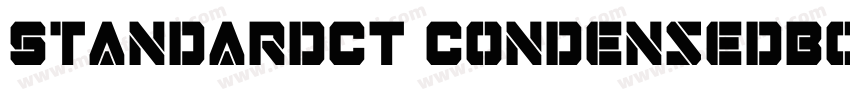 StandardCT CondensedBo1d字体转换